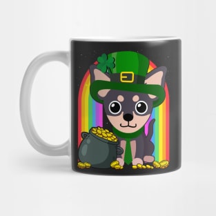 Chihuahua Rainbow Irish Clover St Patrick Day Dog Gift product Mug